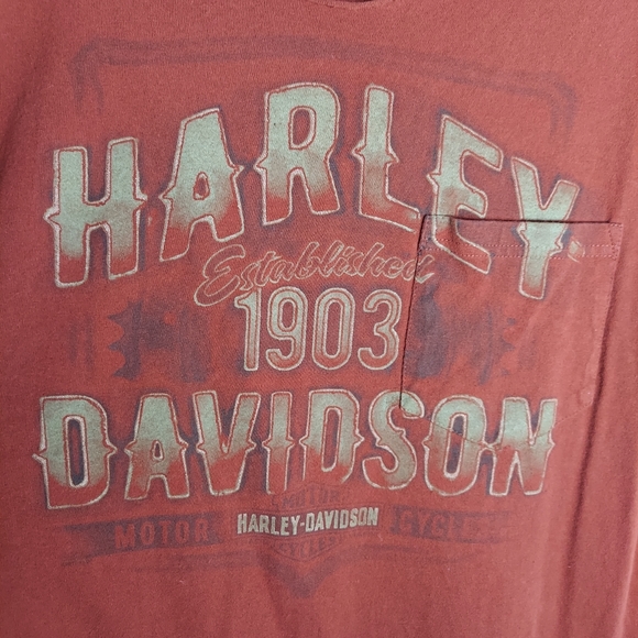 Harley Davidson Graphic T-Shirt SZ M - Picture 5 of 5